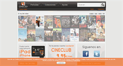 Desktop Screenshot of diariovasco.cineclick.com